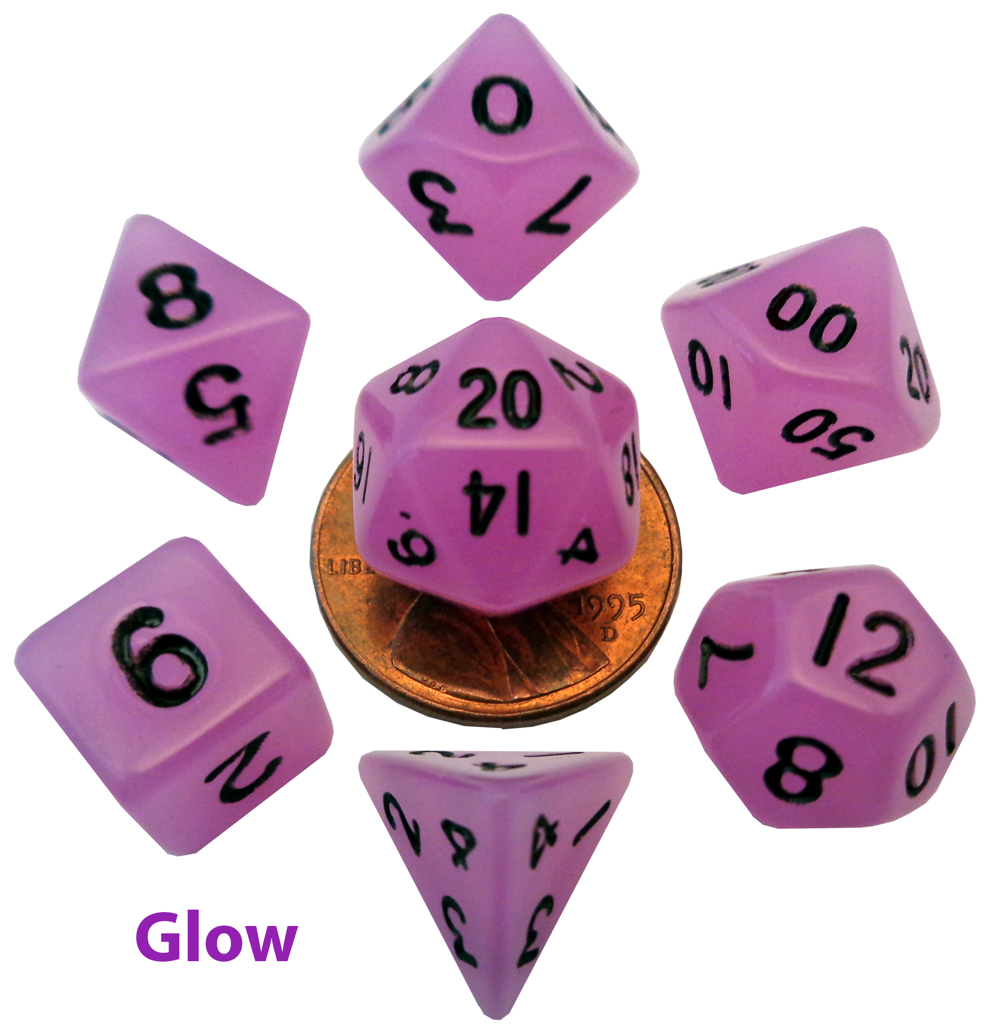 glow purple mini