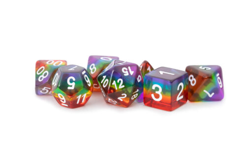 rainbow dice set
