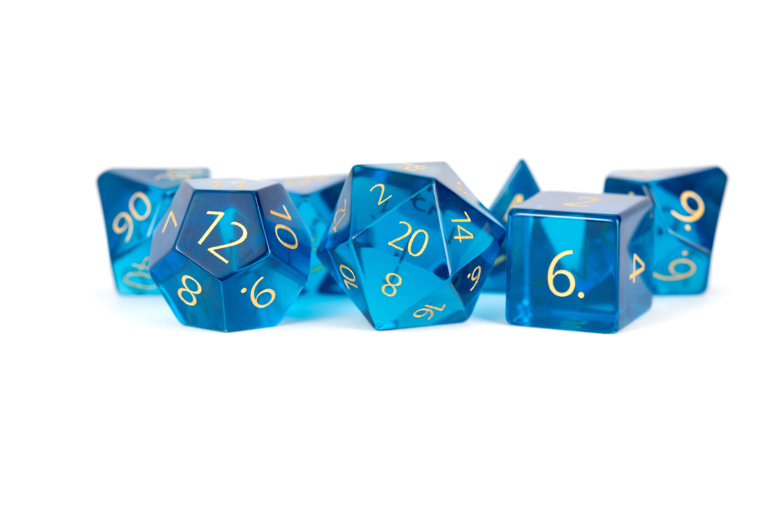 blue dice set