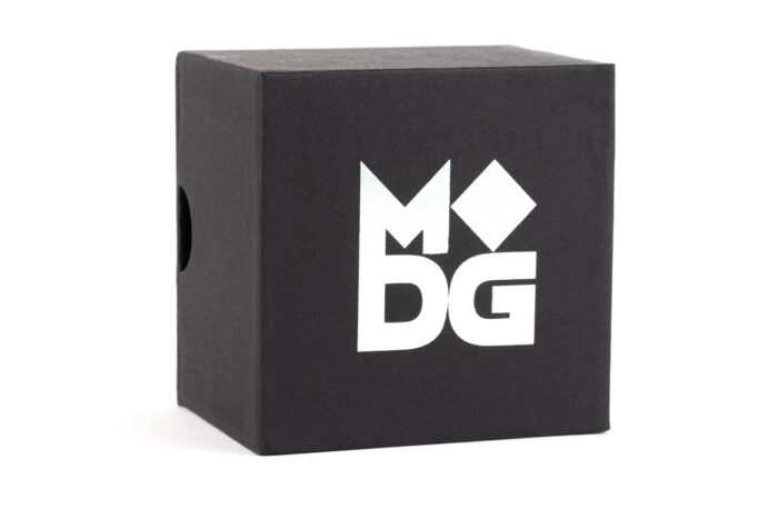 The black box that the dice comes in